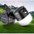 thumbnail image 3 of Linterna solar para camping con manivela de gran capacidad, linterna LED ultrabrillante portátil, 23-26 horas de funcionamiento, cargador USB, linterna electrónica para exteriores, 3 of 5