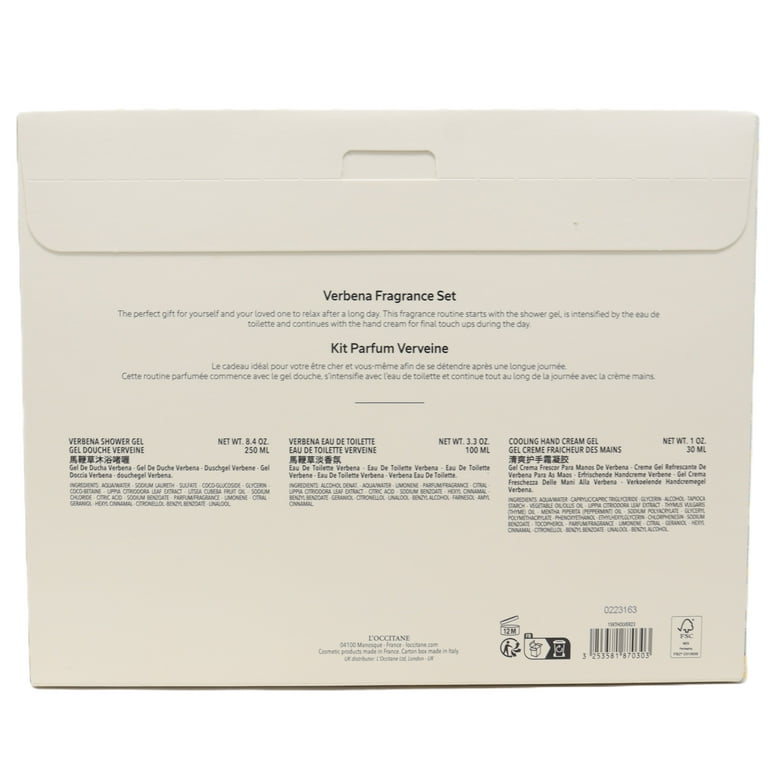 【新品未使用】L'OCCITANE VERBENA 100ml 4本セット L'Occitane Verbena Bath Set 4 Pieces