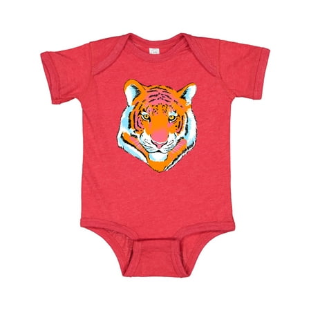 

Inktastic Tiger Head Gift Baby Boy or Baby Girl Bodysuit