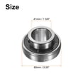 thumbnail image 2 of Uxcell Chrome Steel UC209-26 Bore 1 5/8" Set Screws Lock Spherical Insert Ball Bearing with Snap Ring and Wrench, 2 of 5