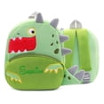 thumbnail image 2 of Fgnfyis Preschool Backpack for Girls Cute Embroidered Cartoon Animal Plush Lightweight Travel Daypack Kids Backpack Green2, 2 of 5