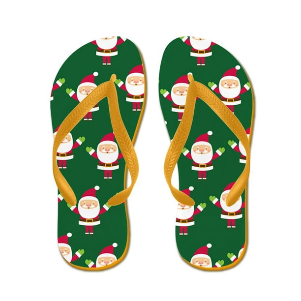 CafePress CafePress Christmas Santa Flip Flops