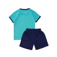 thumbnail image 2 of Sinleey Kids Boys Football Jersey 2 Piece Sport Outfit Team Uniform Athletic Shirts and Soccer Sky Blue 3XS, 2 of 7