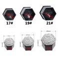 thumbnail image 2 of MoreChioce 20pcs Diamond Screw Cap Bling Wheel Hub Decorative Cover Bling Diamonds Lug Nut Covers Set Car Wheel Accessories White, 2 of 10