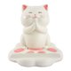 thumbnail image 1 of Soporte para Teléfono con Forma de Gato Rezando, Estatua de de Resina, Soporte para Smartphone, Regalo de Cumpleaños, Teléfono Móvil Divertido, 1 of 9