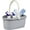 Gray, variant on 4.5 Gallon Cleaning Bucket, Good Grips Household Mop Bucket for Cleaning Supplies, Cleaning Caddy Organizer Basket with Handle, 17.1L, Grey