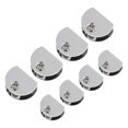 thumbnail image 4 of 4 Pcs Zinc Alloy Glass Clamp Frame Support Clip Suitable for 6-12mm Thick Furniture, 4 of 11
