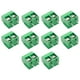 thumbnail image 2 of WDOplteas 10 Piezas KF301 PCB Montaje Tornillo Bloque Terminales Conector Paso 5 0 Mm (2P Verde), 2 of 3