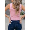 thumbnail image 2 of TinyCribz Sleeveless Round Neck Striped Tank Top for Women, Summer XL, 2 of 5