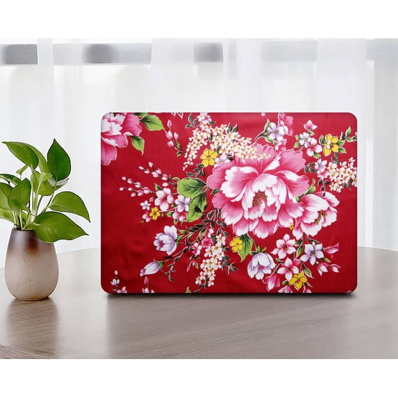 KSK KAISHEK Hard Shell Cover Only for 2023 2022 2021 - 2016 Rel. MacBook Pro 13" with Retina Display Model: M1 A2338 A2289 A2251 A2159 A1989 A1706 A1708 Flower 62