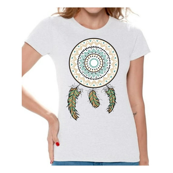 Awkward Styles Dreamcatcher T-Shirt Hippie T Shirts for Women