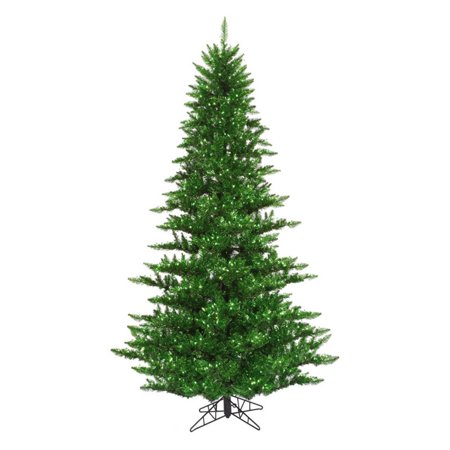 Vickerman Tinsel Green Fir Pre-lit Christmas Tree