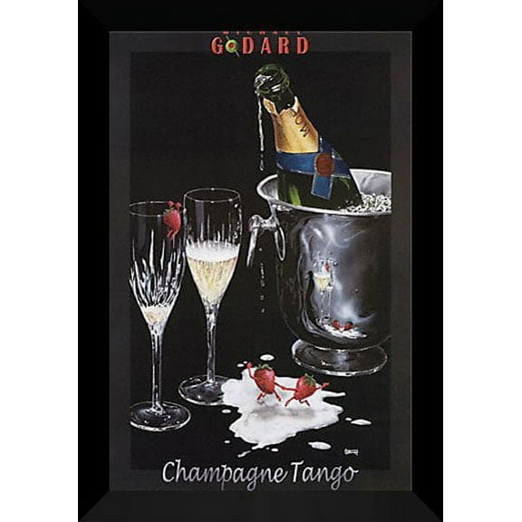 Michael Godard Framed Art 28x40 "Champagne Tango"