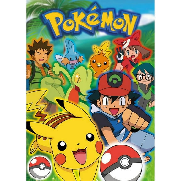 Pikachu Diamond Painting Set (for Adults) 5D DIY Anime Diamond Art Set (for Beginners) Round Full Diamond Diamond Painting Gem Art Crafts (Home Wall Decoration Gift)