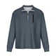 thumbnail image 5 of Blusa y camisa de manga larga con cuello alto para hombre, informal, con botones, manga larga, estampado vintage 3D, 5 of 8
