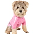 thumbnail image 1 of Chubasquero para perros, impermeable con gorro, poncho reflectante, impermeable para perros pequeños, medianos y gatos (rosa, talla XL), 1 of 8