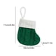thumbnail image 3 of Adornos navideños, medias navideñas rojas, verdes y ámbar con lentejuelas y purpurina, calcetines navideños grandes con puños blancos para decoración, almacenamiento de calcetines., 3 of 6