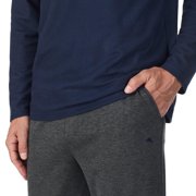 Tommy Bahama Men�s 2-piece Relaxed Fit Logo Embroidered Lounge Set (Blue,Medium)