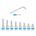 thumbnail image 3 of Uxcell M2.5 Torx Security Screws Kit, (M2.5x4/5/6/8/10/12/14/16mm)160pcs Pan Head Tamper Proof Screw, W T8 Wrench, 3 of 6