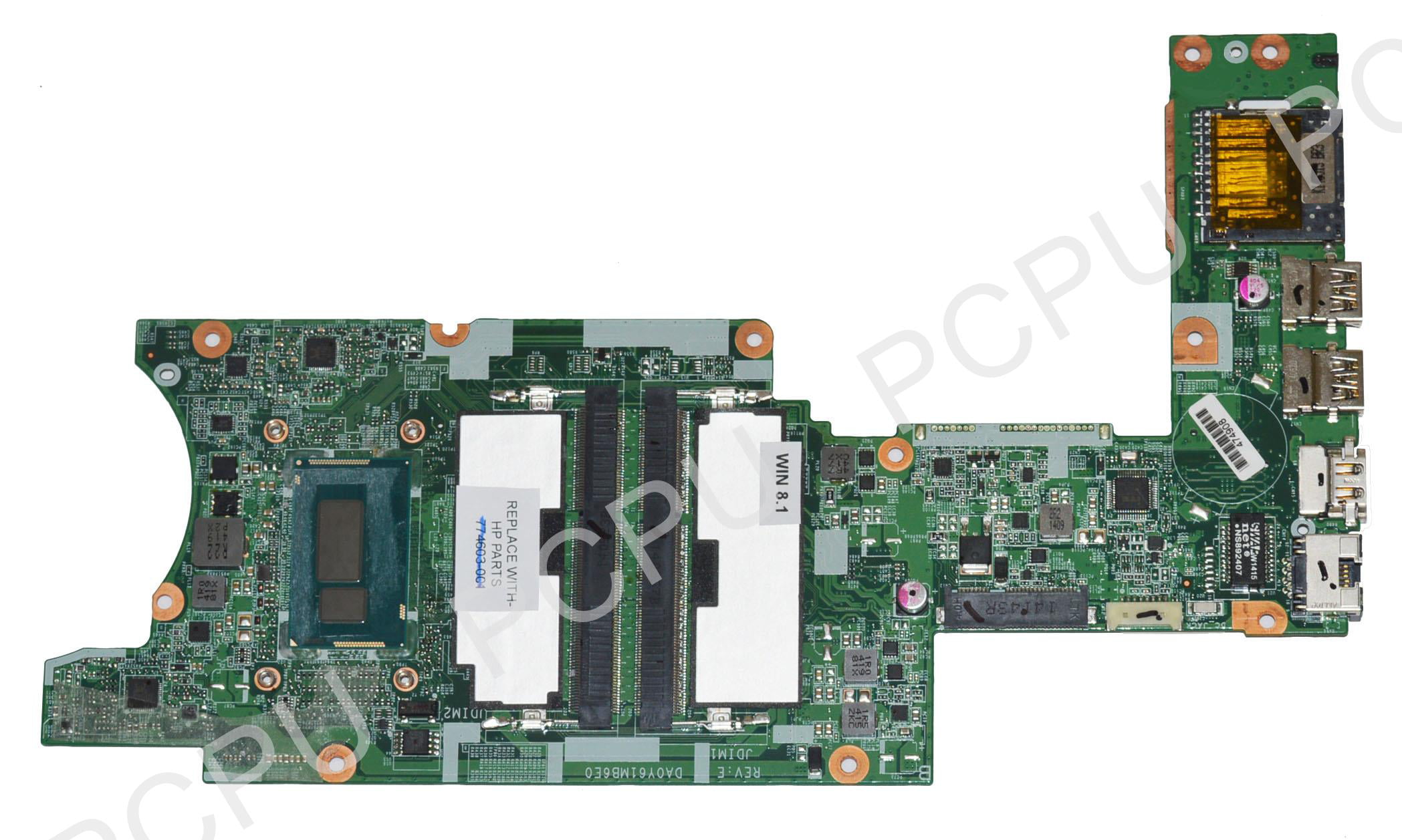 780958-501 HP Pavilion X360 15-U Laptop Motherboard i7-4510U 2.0Ghz CPU