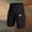 Black, variant on Tactical Work Shorts for Men Outdoor Casual Military Combat Hiking Cargo Shorts with Multi-Pocket (No Belt) Beige M