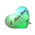 thumbnail image 4 of LingVibe LED Heart Pillow, Twinkling Color Changing Light Up Plush Throw Pillow, I Love You Valentine's Day Gift for Girlfriend, Romantic Wedding Decor, Bedroom Sofa Cuddle Pillow,Blue, 4 of 4