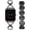 Black, variant on REQO For Amazfit Bip 3 Pro/Bip 3/GTS/GTS 4/GTS 4 Mini/GTS 2e/GTS 3 Bands for Women Dressy Crystal 20MM Bling Watch Bracelet Diamond Metal Stainless Steel Strap Wristband for Amazfit Bip/BipU/BipS