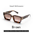 thumbnail image 1 of Typpkmm Ruiao Retro Millionaire Shades Sunglasses 2026 for Men Designer Famous Brand Square Sun Glasses Man Women Sunglass Black, 1 of 7