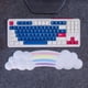thumbnail image 1 of Almohadilla para reposamuñecas con teclado en forma de nube, almohadilla para reposamuñecas para aliviar el dolor (multicolor) Tmvgtek Para estrenar, 1 of 3