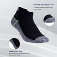 thumbnail image 4 of Copper Infused Ankle Socks with Odor Control, Moisture Wicking for Improved Comfort and Health (4/5 Pairs), 4 of 10