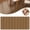Brown-B, variant on HONGLIN Peel and Stick Vinyl Flooring, 10 Pack Removable Floor Stickers, Wood Look Laminate Tile for Living Room, 5.9x15.7 Inch