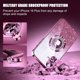 thumbnail image 5 of Funda magnética con purpurina para iPhone 16 Plus, compatible con MagSafe, protección total, delgada, a prueba de golpes y arañazos, con protector de lente de cámara y red antipolvo para mujer, 5 of 7