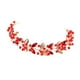 thumbnail image 2 of Accesorios para el cabello con hojas, ligeros y novedosos, hechos a mano, para bodas Rojo, 2 of 9