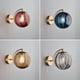 thumbnail image 2 of Lámpara de pared de noche para dormitorio posmoderna, estilo americano, diseño nórdico simple, para pasillo de hotel, escalera, lámpara de pared pequeña con bola de cristal, 2 of 5