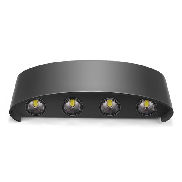 Aplique De Aluminio Scone Al Aire Libre Lámpara De Pared Led Jardín Pasillo Balcón Up Down Light Inevent HA024680-01