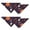 2Halloween-271, variant on Spooky Halloween Night Skeleton Spider Web Dog Bandanas 2 Pack, Adjustable Double Sided Pet Scarf for Dogs