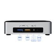 thumbnail image 3 of Intel NUC6i3SYK Mini PC, Intel Core i3-6100U 2.3GHz, 8GB RAM, 512GB NVMe SSD, HDMI, Mini DisplayPort, Card Reader, Wi-Fi, Bluetooth, Windows 10 Pro, 3 of 5