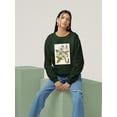 thumbnail image 2 of Vintage Charm I Sweatshirt Women -Vision Studio Designs, Female Small, 2 of 4