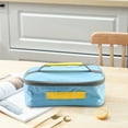 thumbnail image 1 of Xihbxyly Bolsa de Almuerzo Pequeña, Diseño Aislante para Almacenar Alimentos Fríos y Calientes, Portátil y Ligera, Elegante y Duradera, Perfecta para El Trabajo, Picnics y Viajes Por Carretera. Tamañ, 1 of 6