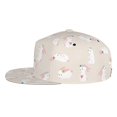 thumbnail image 3 of Haiem Beautiful Rabbit Classic Snapback Cap Flat Bill Hat Baseball Cap Adjustable Size Cotton Dad Hat, 3 of 9