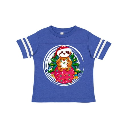 

Inktastic Christmas Sloth Gift Toddler Boy or Toddler Girl T-Shirt
