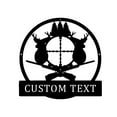 thumbnail image 6 of Custom Deer Hunting Metal Wall Art, Personalized Deer Hunter Name Sign Decoration For Room, Deer Hunting Home Decor, Custom Deer, 6 of 6