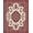 Beige, Pattern 3, variant on ODIKA 8' Machine Washable Non-Slip Area Rug, Crimson Floral Medallion High Traffic Rug, Red, 288901