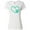 AA-White, variant on Inktastic Teal Heart with Paw Print Women's T-Shirt