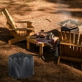 thumbnail image 3 of 2 Sets  Round Fire Pit Cover Outdoor Fireplace Protector Dust-proof Patio Fire Pit Cover, 3 of 6
