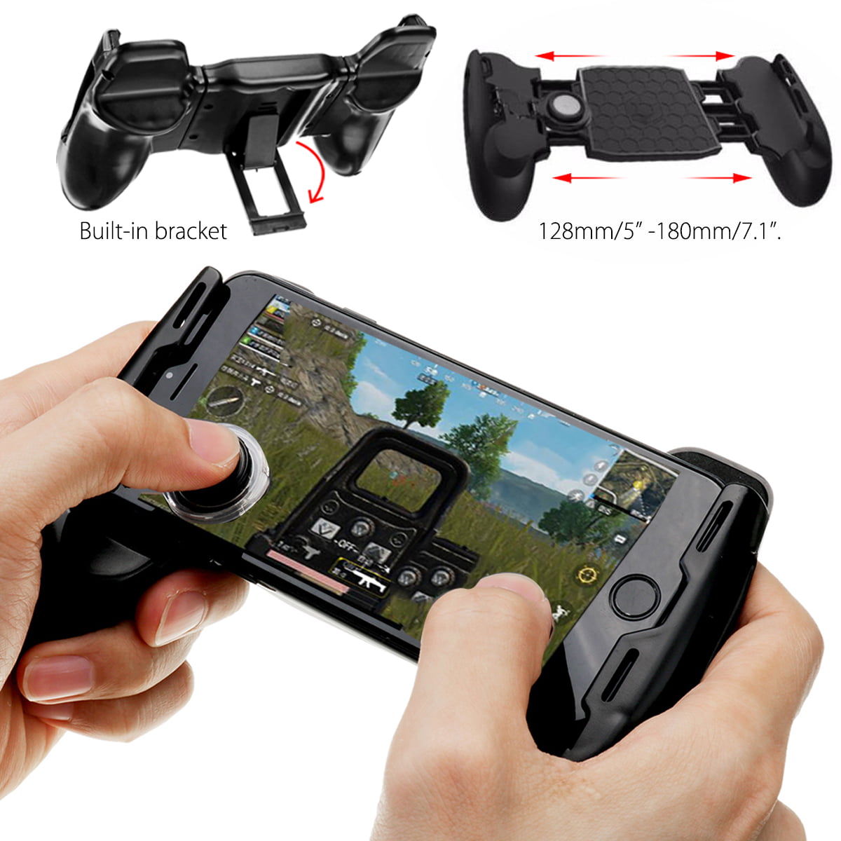 Game Controller Mobile Joystick Gamepad Ergonomic Design Handle Holder for PUBG by Voberry 