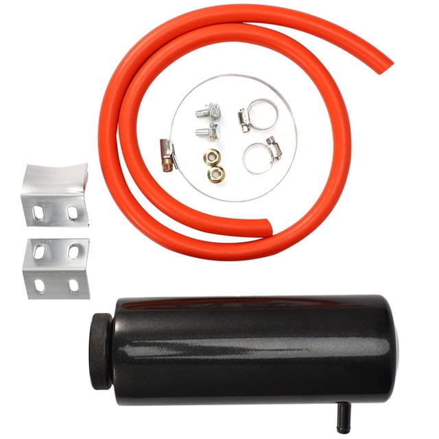 Universal Radiator Coolant Aluminum Catch Tank Overflow Reservoir 800ML Coolant Water Tank 0.8L