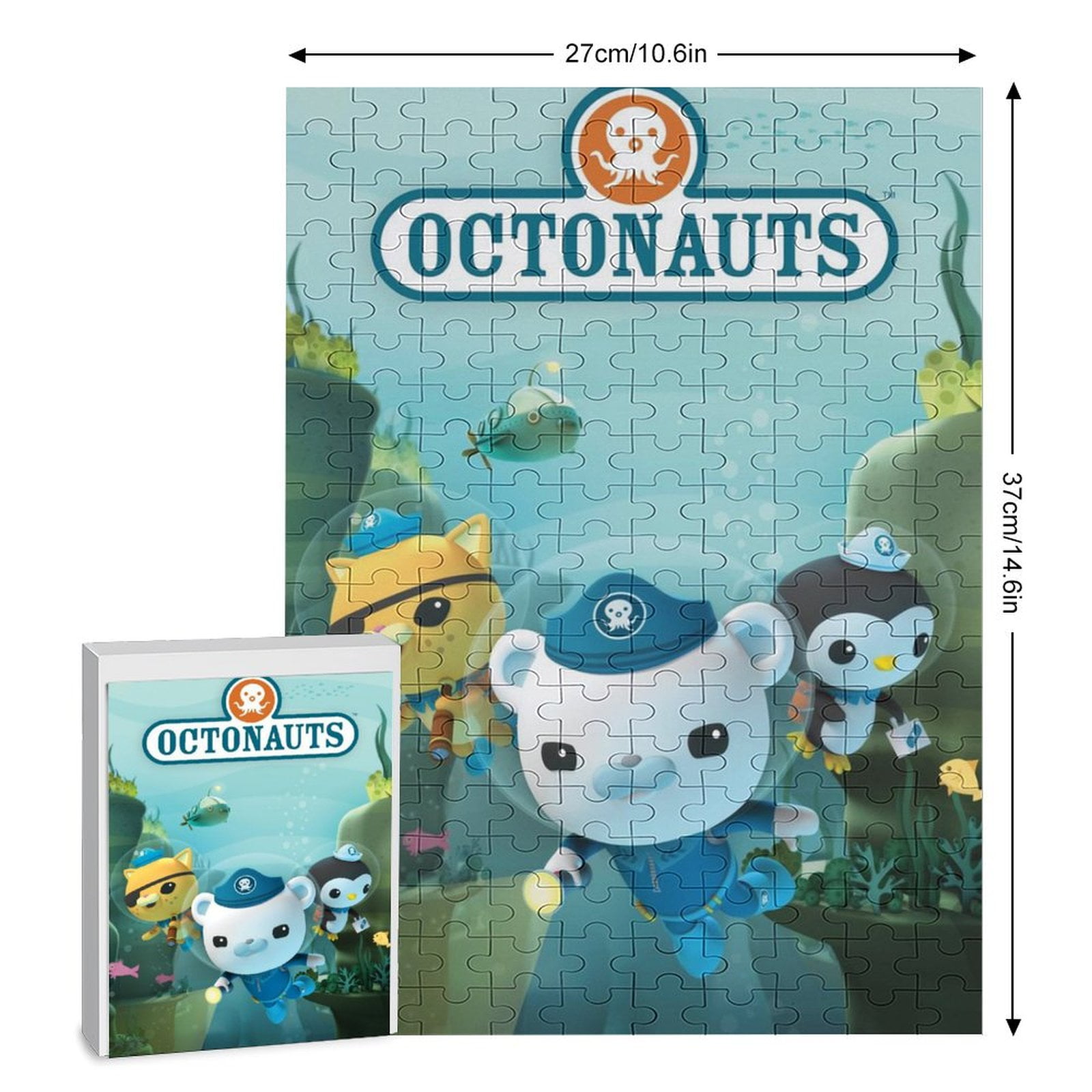 The Octonauts Jigsaw Puzzle, Wood Puzzles Adult, 200 PCS Jigsaw