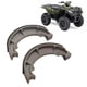 thumbnail image 5 of Zapatas de freno de tambor trasero pastillas de freno Disipación de calor Rendimiento estable 2 piezas/juego Reemplazo de larga duración para LT-F400F King Quad 400 FSi para ATV ANGGREK Otros, 5 of 8