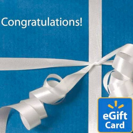 Congratulations Walmart eGift Card